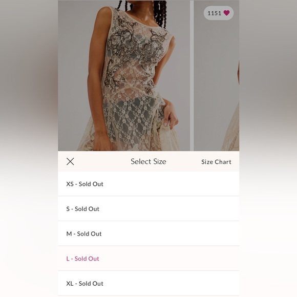Free People Intimately by Free People Moon Child Maxi Slip - Picture 5 of 17